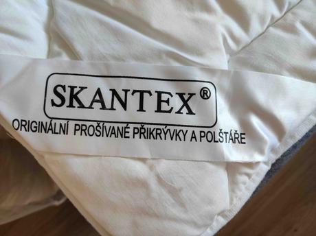 Prošívaná přikrývka skantex celoroční 135x220 2 ks,