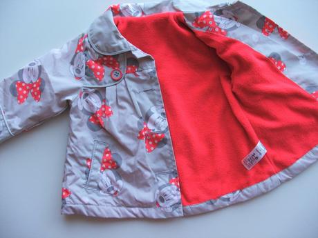 M220 kabátek / větrovka s minií vel. 68, disney,68