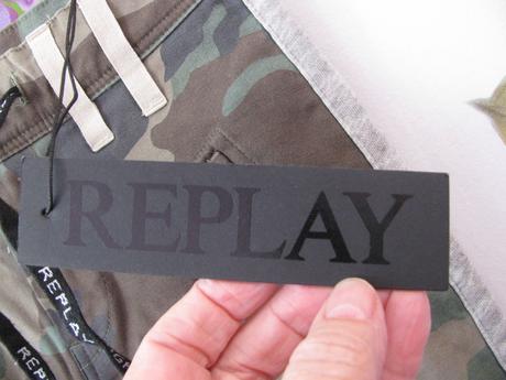 Dětské maskáčové bavlněné kraťasy replay, replay,116