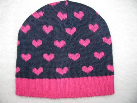 Pletená zimní čepice-vel.9-12 měs., 80