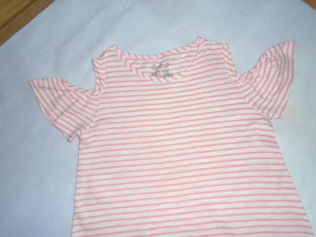 Šaty proužek 8-9 let 134, f&f,134