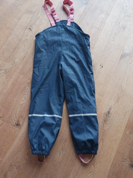 Zateplené kalhoty do deště č.122/128, 122