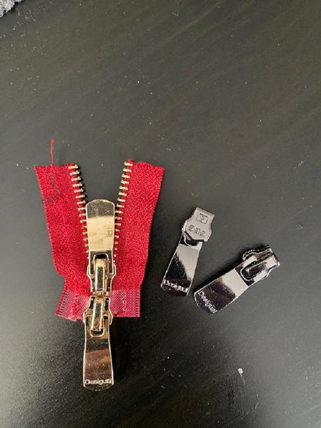 Zipy k bundě desigual, desigual,xl