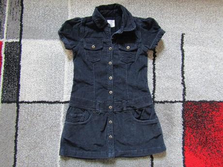 Manšestrové šaty zn.h & m vel.116, h&m,116