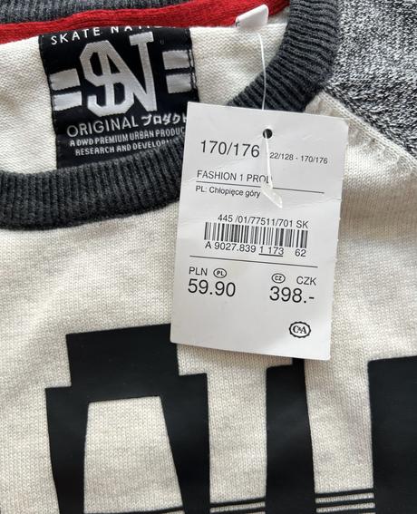 Svetr skate nation c&a vel. 170/176, c&a,170