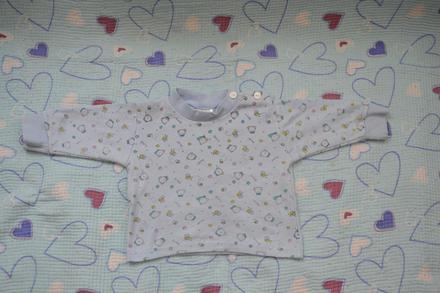 Triko, slabá mikča s medvídky, 74