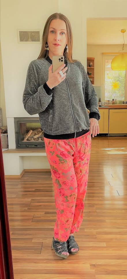 Stříbrná nit mikina, vel m, sinsay, sinsay,m