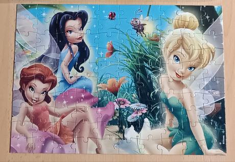 Puzzle víla zvonilka, mika, 100 dílků, 6+,