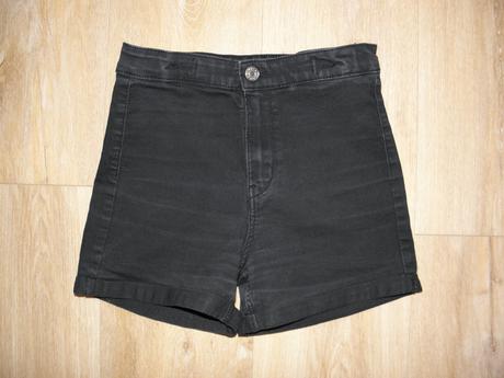 Dívčí džínové / riflové kraťasy zn. h&m vel.152, h&m,152
