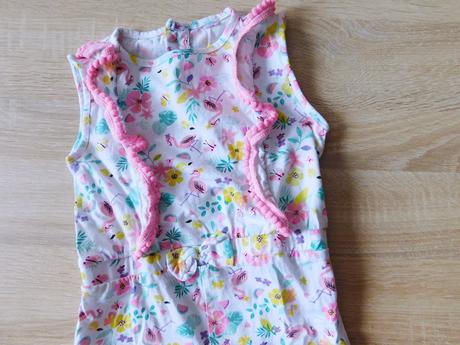 Letní kraťáskový overal vel.80/86, 86