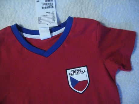 Frajerské bavlněné triko, h&m,92