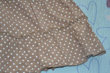 128 134 140 bavlněné letní šaty puntíkaté, 134