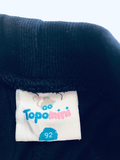 Tepláky modré, topomini,92