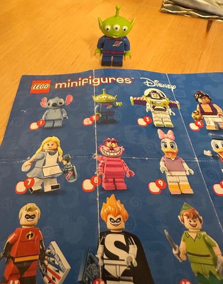 Lego mimozemšťan minifigurka disney, 