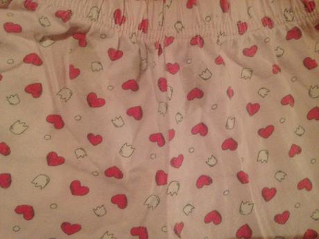Dívčí pyžamové kalhoty srdíčka - srdce, lupilu,86
