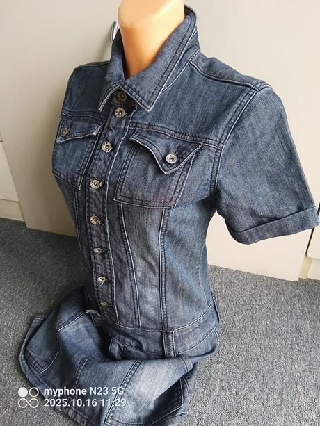 Šaty riflové zn."dromedar" vel."m", dromedar,m