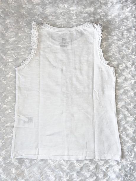 Bílý top/tílko h&m, h&m,116
