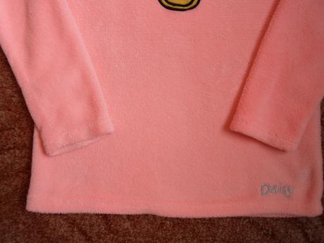 Růžová mikina mikinka s daisy, disney,152