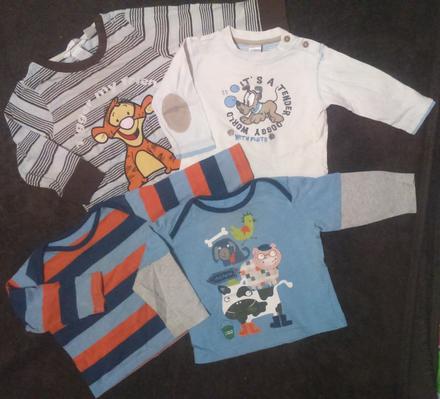 Trika dl.rukáv - vel. 74, marks & spencer,74