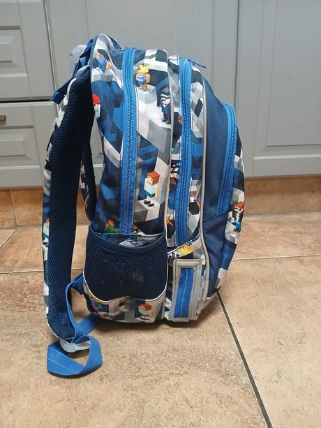 Školní batoh 1.-4. třida, topgal, minecraft, 