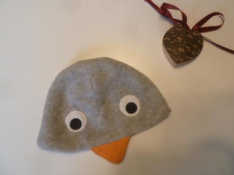 Flaušová čepička tučňák, f&f,62