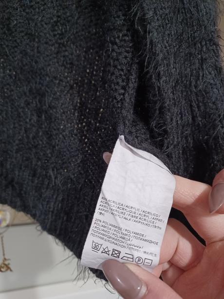 Chlupatý krátký kardigan bolerko kožíšek, ovs,164