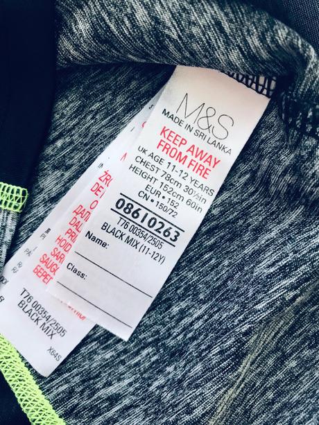 Ob/ sportovní top - v.11/12 let, marks & spencer,152
