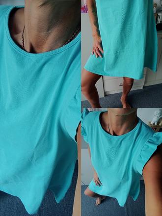 Šaty - tunika s volánky vel."l/xl", l