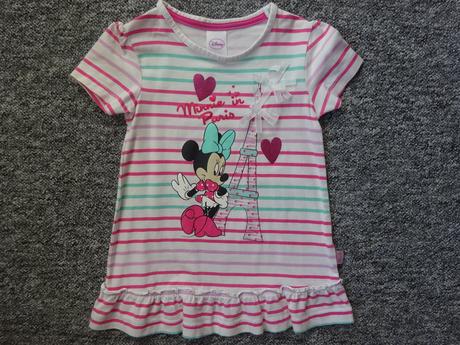 Bavlněné šaty/tuniky s kr.r., vel. 92, disney,92