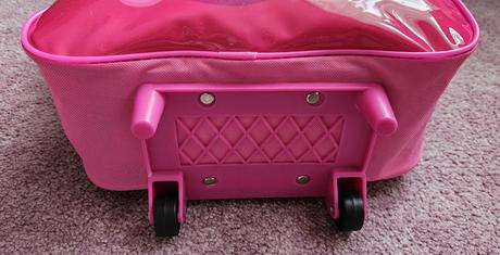 Dětský kufr (batoh) na kolečkách pepina, peppa pig, 