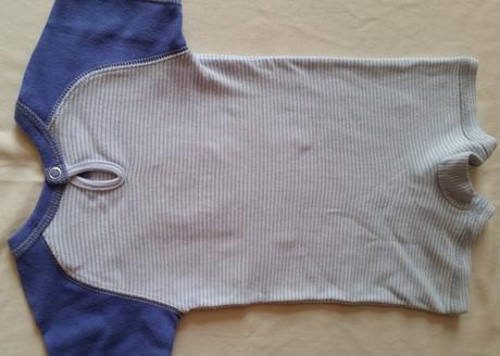 Letní bavlněný overal s krátkým rukávem, vel.68/74, scamp,68