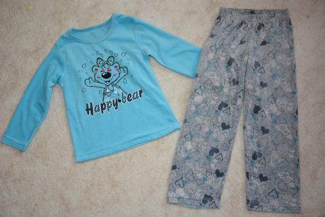 Froté pyžamo medvídek, 116