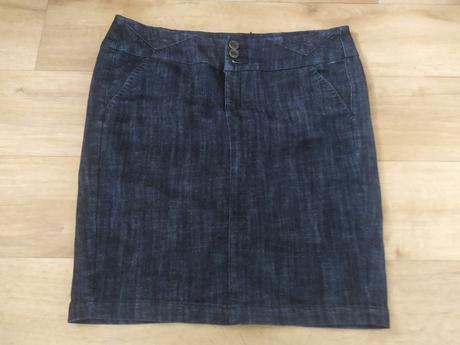 Džínová minisukně, xl