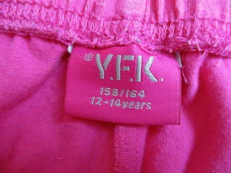 Dívčí legíny bavlněné dlouhé yfk 158 164, kik,158