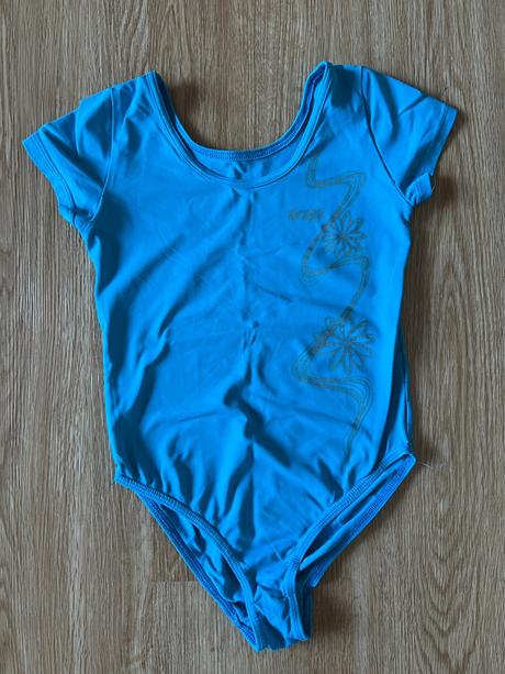 Dívčí gymnastický dres - draps, vel. ca 134/140, 134