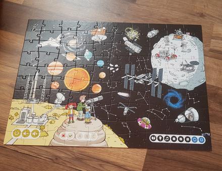 Vermír puzzle kouzelné čtení, 