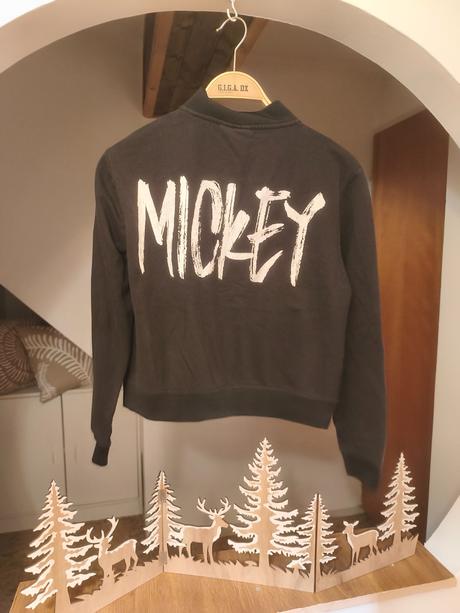 Oversize mikina bomber bombě s/m, primark,m