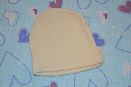 62 68 bavlněná novorozenecká čepička, 62