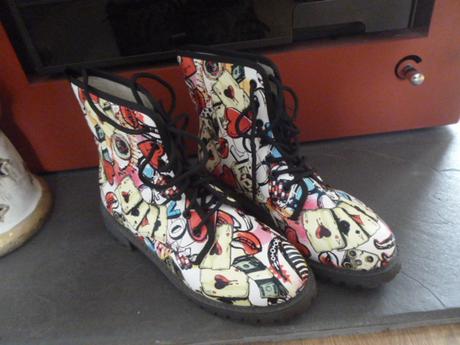 Veselé kotníkové boty vel.39-40, 39