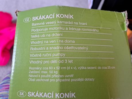 Skákací koník plative junior, 