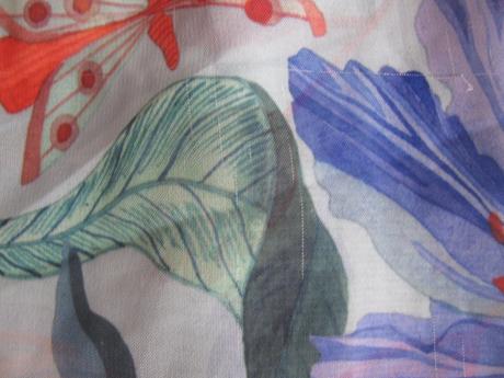 Letní květované dívčí šaty, h&m,146