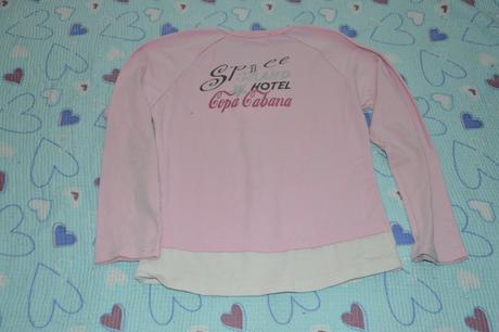 Elastické triko s kamínky, 140