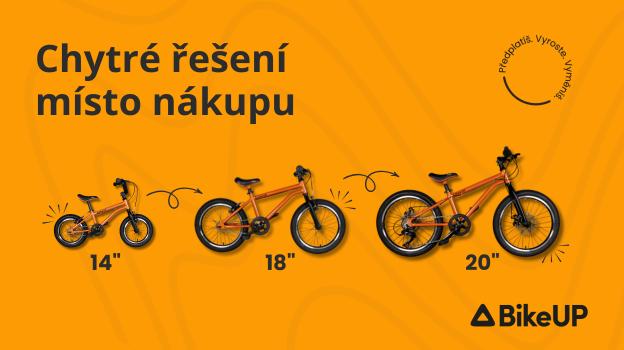 BikeUP předplatné dětských kol a odrážedel BikeUP předplatné dětských kol a odrážedel