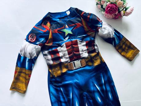 An2/ kostým capitan america - v.5/6 let,