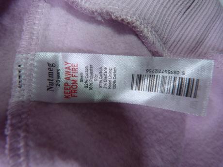 Delší mikinka vel.98, nutmeg,98