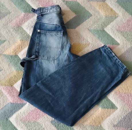 Krásné baggy rifle značky bershka, bershka,xs