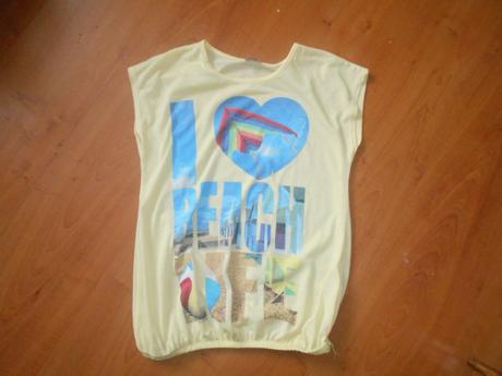 Žluté triko vel.  152, f&f,152