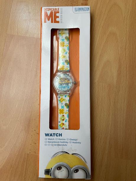 Nové dětské hodinky minoni,