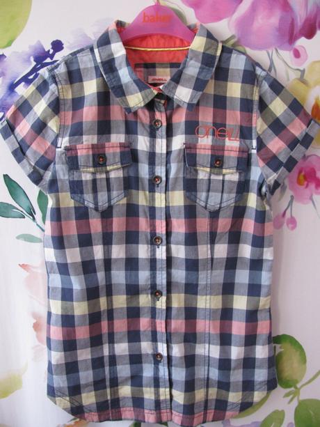 Skvělá károvaná dívčí košile o'neill, o'neill,152