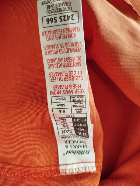 Košile zn. marks & spencer vel.110, marks & spencer,110